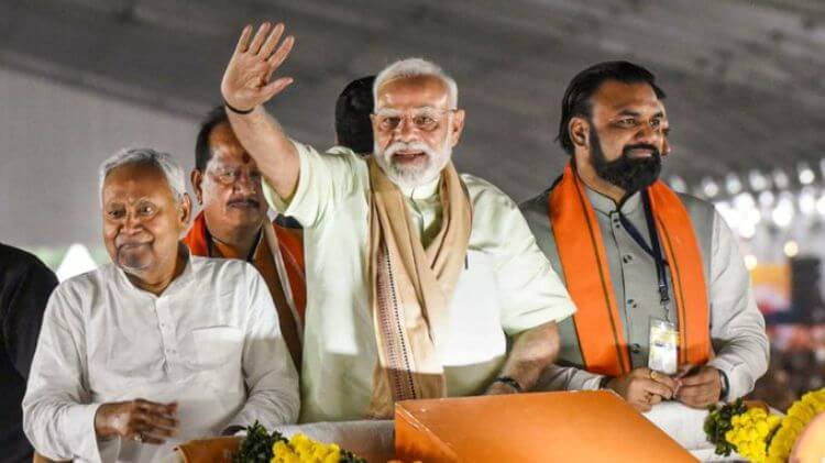 ବିହାରରେ ଏନଡିଏର ବିଜୟ, ପୁଣି ମୁଖ୍ୟମନ୍ତ୍ରୀ ହୋଇପାରନ୍ତି ନୀତୀଶ କୁମାର