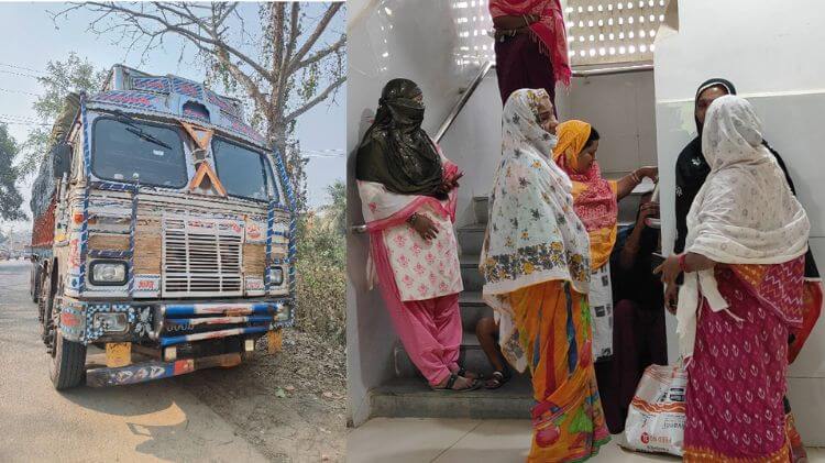 ବାଇକ ଉପରେ ଚଢିଗଲା ଚାଉଳ ଟ୍ରକ, ଘଟଣାସ୍ଥଳରେ ଯୁବକ ମୃତ