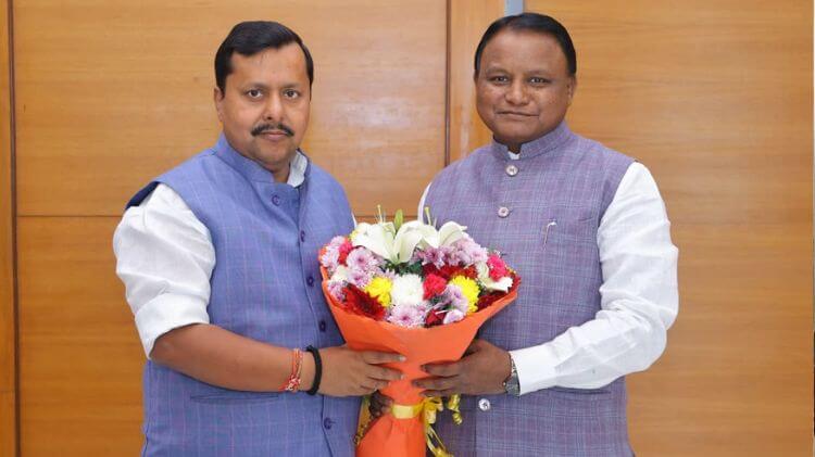 ନୀତିନ ନବୀନଙ୍କୁ ଭେଟିଲେ ମୋହନ ମାଝୀ: ରାଜ୍ୟ ସଭା ନିର୍ବାଚନ ପୂର୍ବରୁ ହେଲା ବୈଠକ