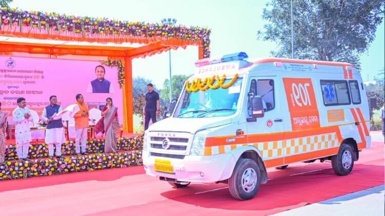 ଓଡ଼ିଶାରେ ଆଉ ୨୫୦ଟି ନୂଆ ଆମ୍ବୁଲାନ୍ସ ସେବା ଆରମ୍ଭ କଲେ ମୁଖ୍ୟମନ୍ତ୍ରୀ