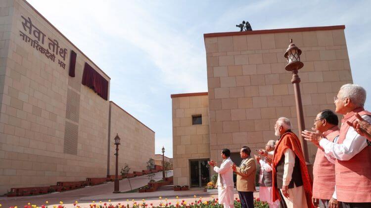 ନୂତନ ପିଏମଓ କମ୍ପ୍ଲେକ୍ସ ‘ସେବା ତୀର୍ଥ’ର ଉଦଘାଟନ କଲେ ପ୍ରଧାନମନ୍ତ୍ରୀ ମୋଦି